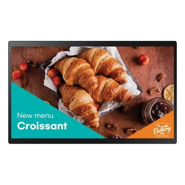 Pantalla Señalización Comercial Samsung QB24C-T 23.8" Full HD - Touch Capacitivo 10 Puntos - Tizen 7.0 - LH24QBCTBGCXZA