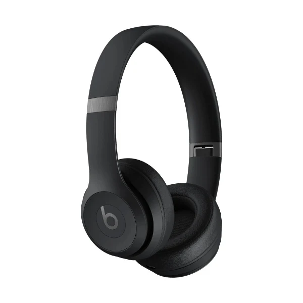 Audífonos Beats Solo 4 Inalámbricos Bluetooth On-Ear con Audio Espacial - Negro Mate
