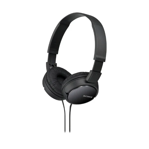 Audífonos Sony ZX Series MDR-ZX110 On-Ear con Drivers de 30 mm y Conector 3.5 mm - Negro