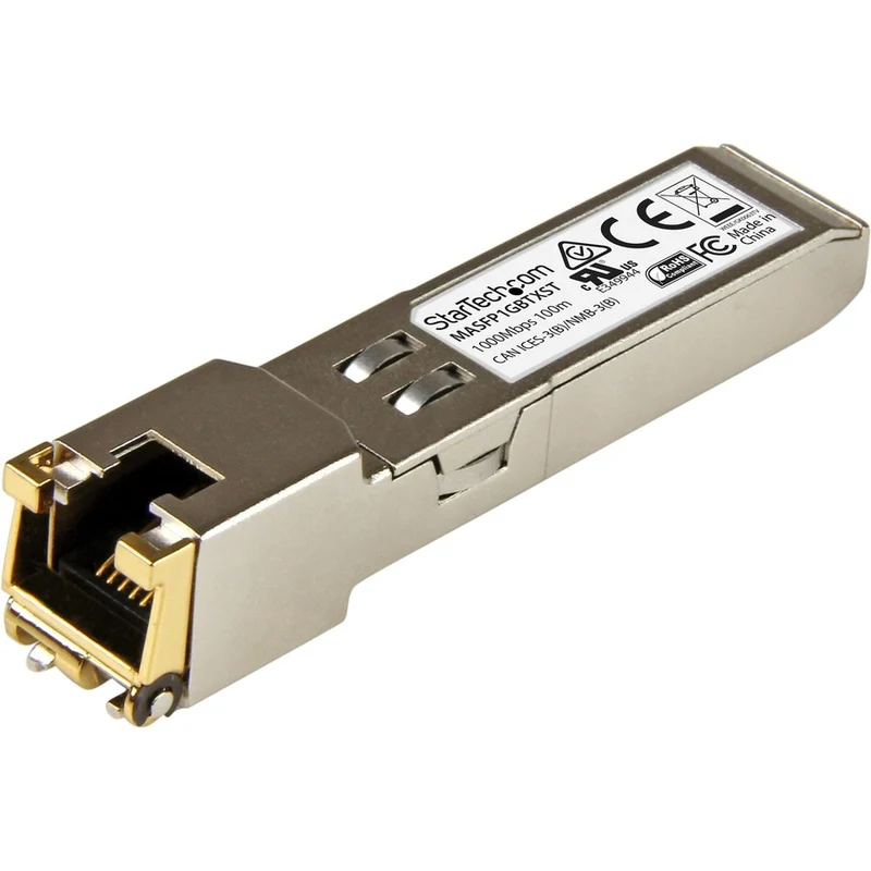 Transceptor de Red StarTech.com StarTech Cisco Meraki MA-SFP-1GB-TX Compatible SFP Module