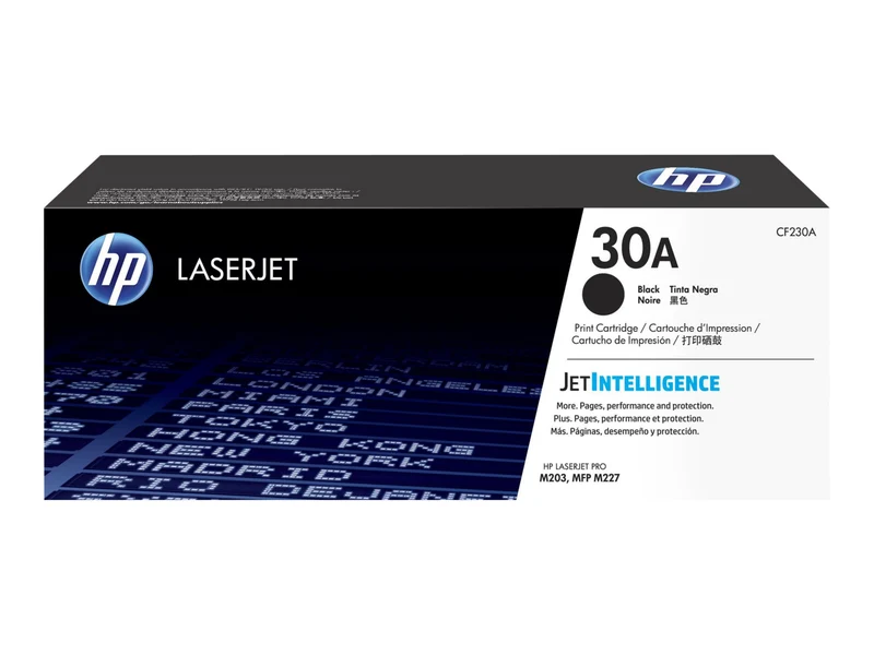 Tóner HP 30A (CF230A) Negro