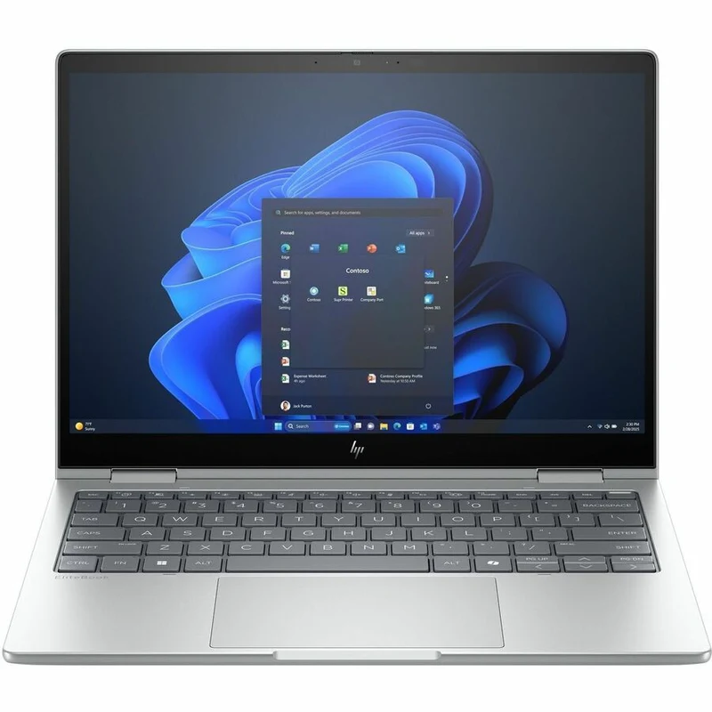 Laptop HP EliteBook 8 Flip G1i 13.3" Touchscreen Convertible 2 in 1, Intel Core Ultra 5 235U 12 Núcleos, 32GB DDR5, 512 GB SSD, Táctil