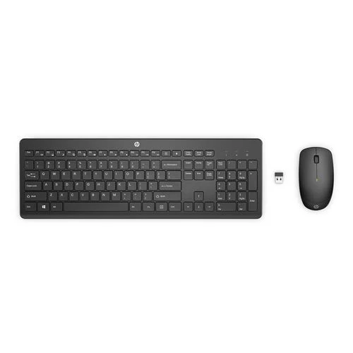 Combo Teclado y Mouse HP 230 Inalámbrico Silencioso Negro