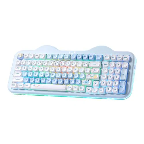 Teclado Yunzii C98 Cake Meow Azul Formato 96%