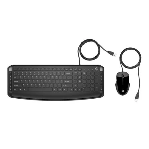 Combo Teclado y Mouse con Cable HP Pavilion 200 Negro