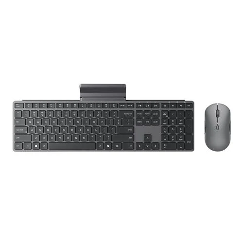 Combo Teclado y Mouse Inalambrico Lenovo 700 Multi-Dispositivo Gris Luna