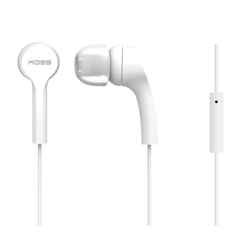 Audífonos Koss KEB9iW Noise Isolating Wired Earbuds Blanco