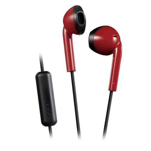 Audífonos JVC Retro Style Wired Earbuds Rojo