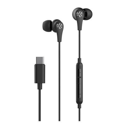 Audífonos JLab JBuds Pro USB-C Wired Earbuds Negro