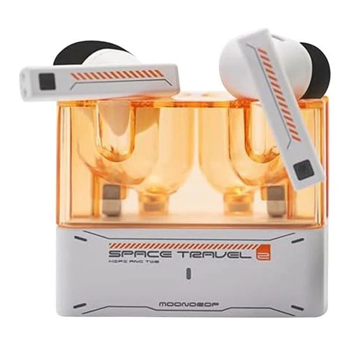 Audífonos MOONDROP Space Travel 2 Active Noise Cancelling True Wireless Bluetooth Earbuds Blanco