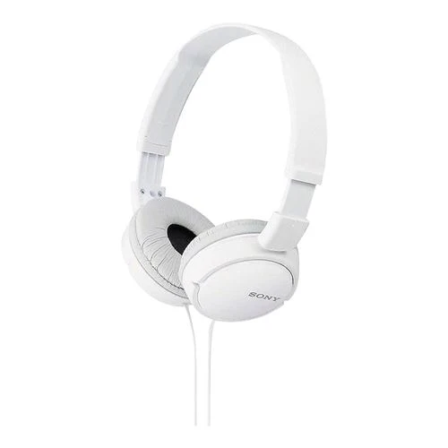 Audífonos Sony MDR-ZX110AP Wired On-ear Folding Headphones Blanco
