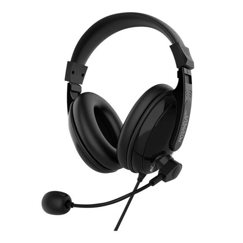 Audífonos Morpheus 360 Basic Multimedia Stereo Headset Negro