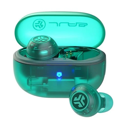 Audífonos JLab Go Pop Active Noise Canceling True Wireless Bluetooth Earbuds Verde Azulado