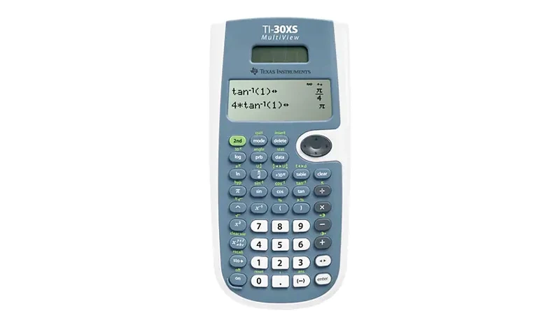 Calculadora Texas Instruments TI-30XS MultiView Scientific Calculator, 30XSMV/TBL/1G1/G