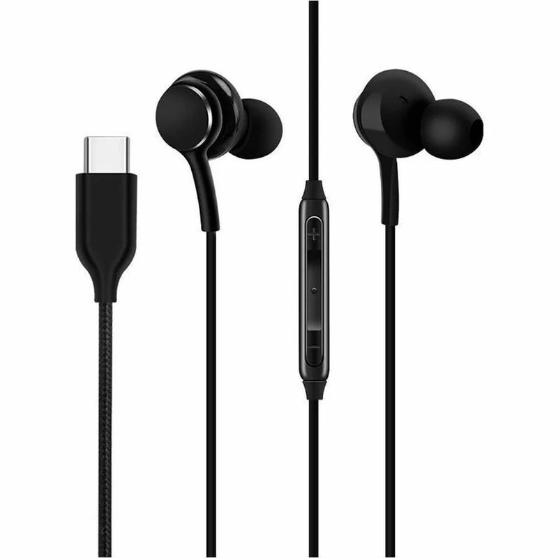 Audífonos 4XEM USB-C AKG Earphones, Black