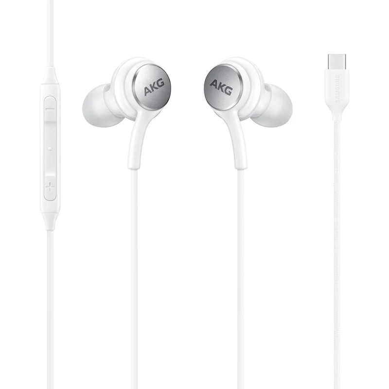 Audífonos 4XEM USB-C AKG Earphones, White