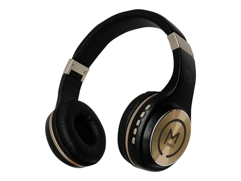 Audífonos Morpheus 360 Serenity Binaural Wireless Headphones, Black, Gold