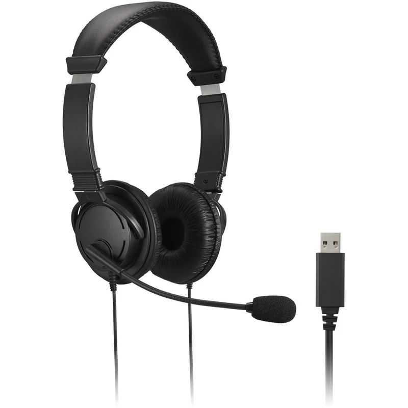 Audífonos Kensington Classic Headset, Black, K33065WW