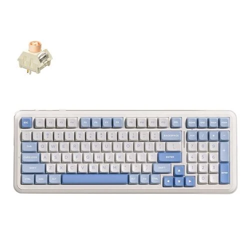 Teclado Mecanico MCHOSE K99 V3 Azul Cielo