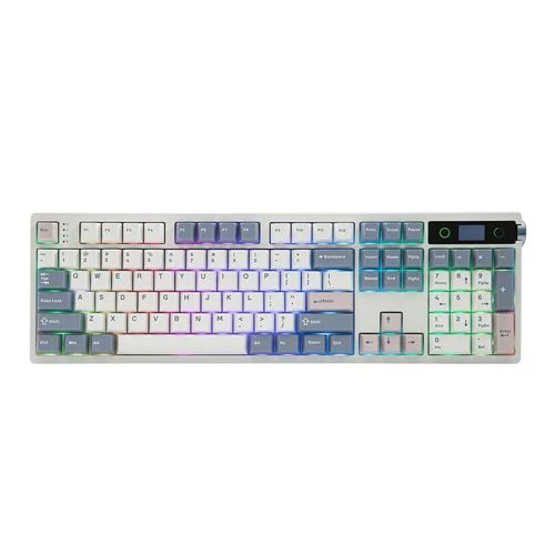 Teclado Mecanico Epomaker TH108 Pro Blanco