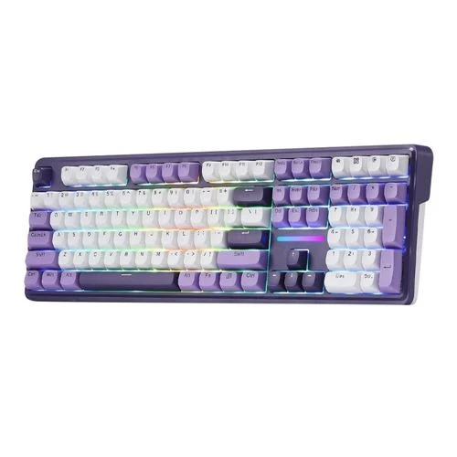 Teclado Mecanico Gaming Inalambrico Redragon Antonium Pro MCK745 RGB Morado