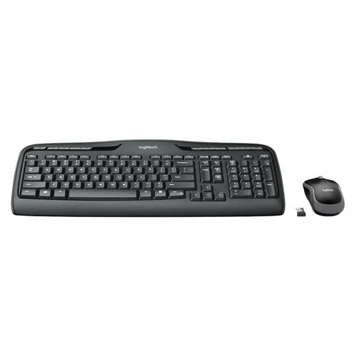 Combo Teclado y Mouse Inalámbrico Logitech MK320 Negro