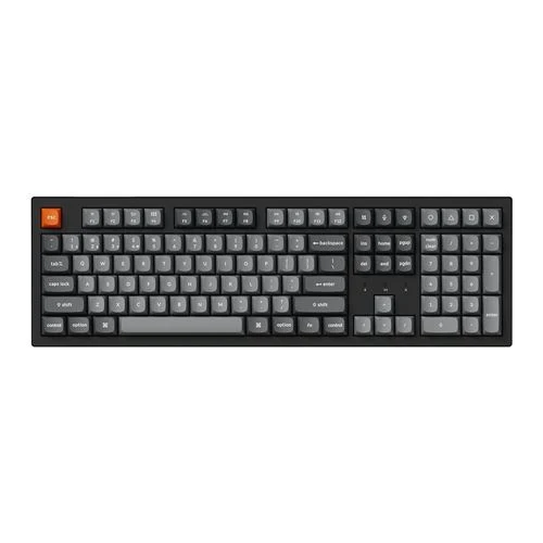 Teclado Gaming Mecánico Inalámbrico Keychron K10 Max Full-Size Hot-Swappable QMK/VIA Negro