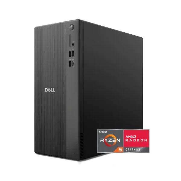 Computador Dell DT1265 AMD Ryzen 5 150 (4.55 GHz) - 16 GB DDR5 - 512 GB NVMe M.2 - AMD Radeon 660M - 180 W - Win 11 Home - Black