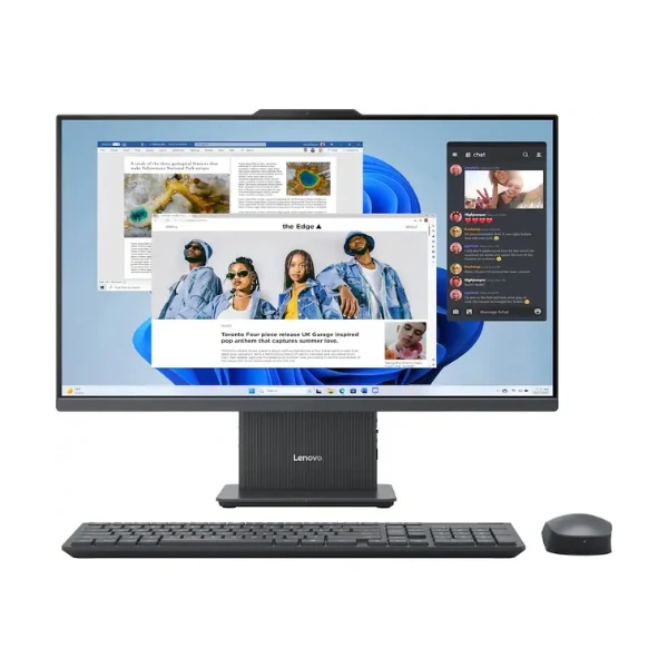 Todo en uno Lenovo IdeaCentre AIO 27" AMD Ryzen AI 5 330 (4.5 GHz) - 16 GB DDR5 - 512 GB SSD - AMD Radeon 820M - 135 W - Win 11 Home - Luna Grey