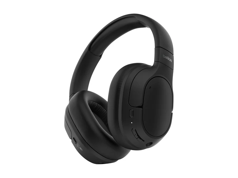 Audífonos Belkin SoundForm Isolate Noise Cancelling Over-Ear Headphones, Black