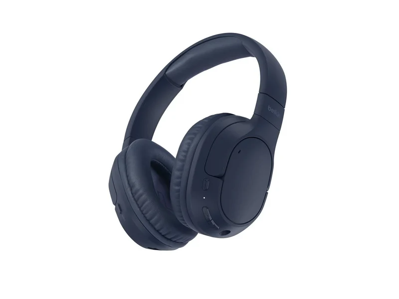 Audífonos Belkin SoundForm Surround Wireless Over-Ear Headphones, Blue
