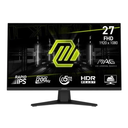 Monitores MSI MAG 274F 27" Full HD (1920 x 1080) 200Hz Gaming Monitor AMD FreeSync Premium Compatible