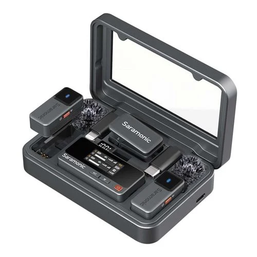 Micrófono Saramonic Air 2-Person Mini Wireless Lavalier Microphone System for Mobile Devices