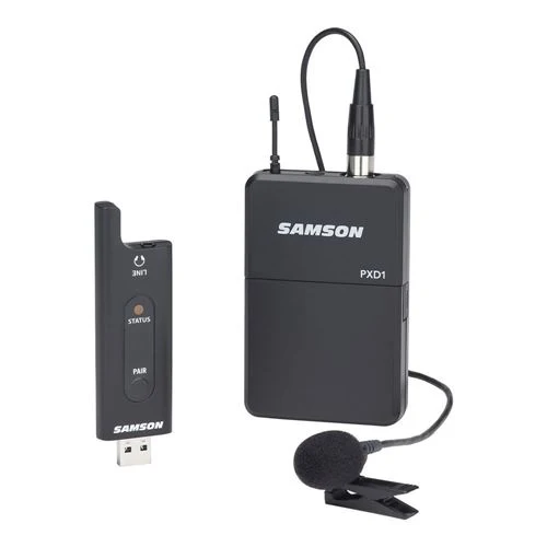 Micrófono Samson Lavalier USB Digital Wireless System