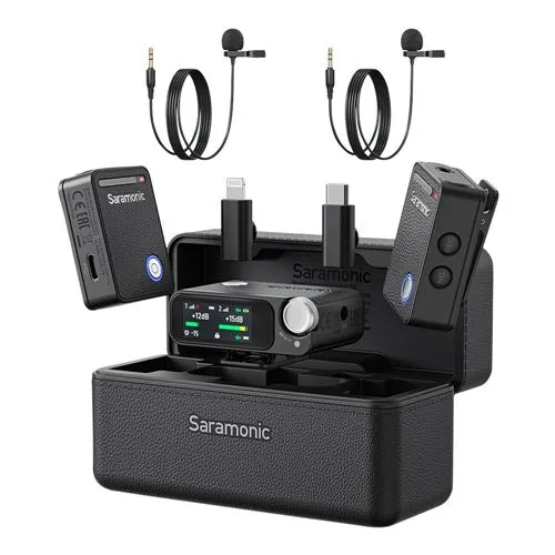 Micrófono Saramonic Ultra Universal Dual Wireless Mic System