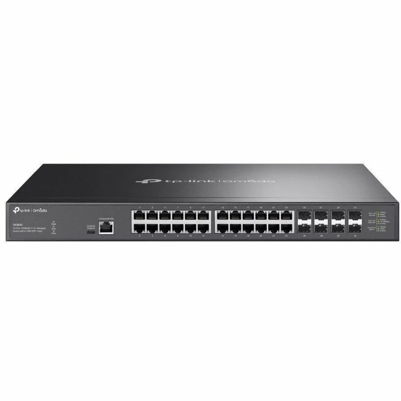Transceptor de Red Omada 24-Port 10GBASE-T L2+ Managed Switch