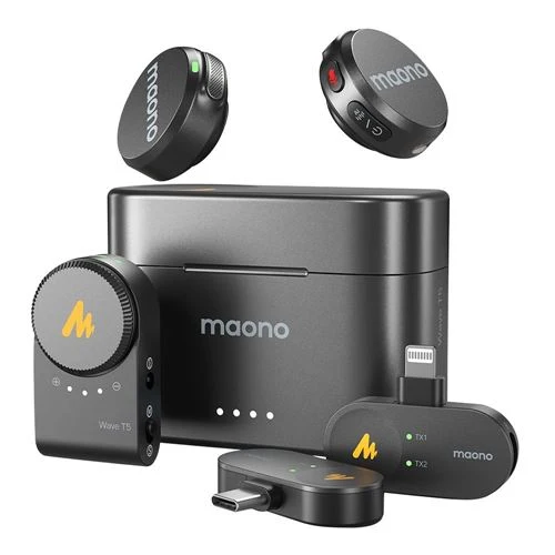 Micrófono maono WAVE T5 Wireless Lavalier Microphone