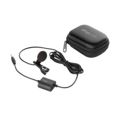 Micrófono IK Multimedia iRig Lavalier Microphone Negro