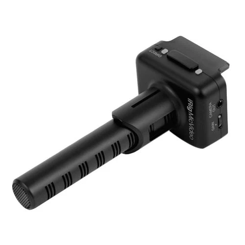Micrófono IK Multimedia iRig Mic Video Condenser Microphone Negro