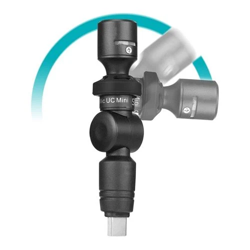 Micrófono Saramonic SmartMic UC Mini Ultracompact USB C Omnidirectional Condenser Microphone Negro