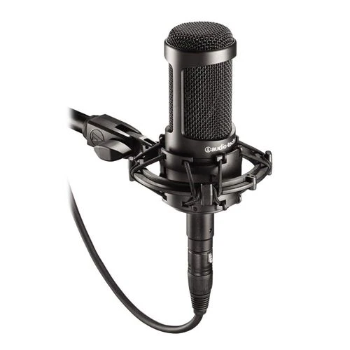 Micrófono Audio-Technica AT2035 Pro XLR Cardioid Condenser Microphone Negro