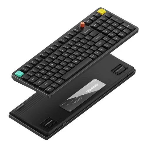 Teclado Mecánico NuPhy Air100 V3 Negro, Perfil Bajo Formato Completo
