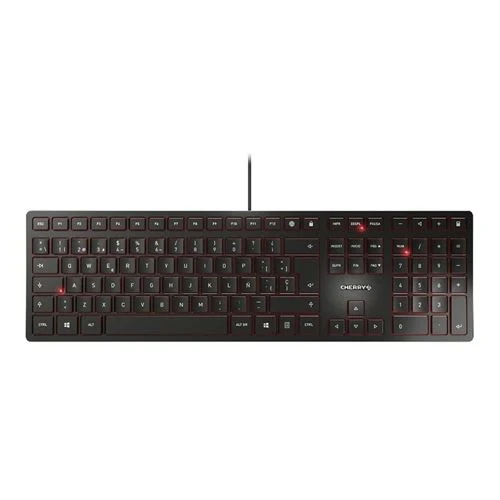 Teclado Cherry KC 6000 SLIM JK-1600EU-2 Wired Slim Keyboard Negro