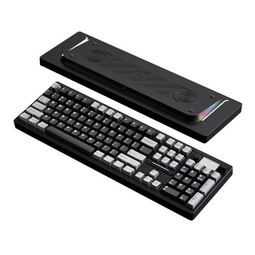 Teclado Mecánico CHILKEY ND104 Shadow Negro, Formato Completo 104 Teclas