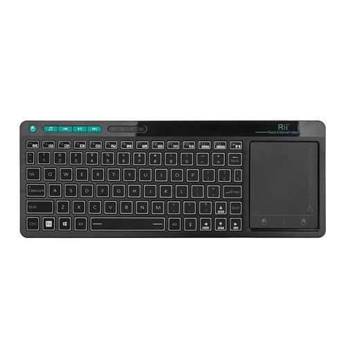 Teclado Riitek K18 Plus Wireless 3-LED Color Backlit Multimedia Keyboard
