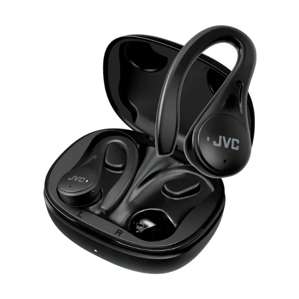 Audífonos JVC HA-EC25T Fitness True Wireless Bluetooth IPX5 - Negro