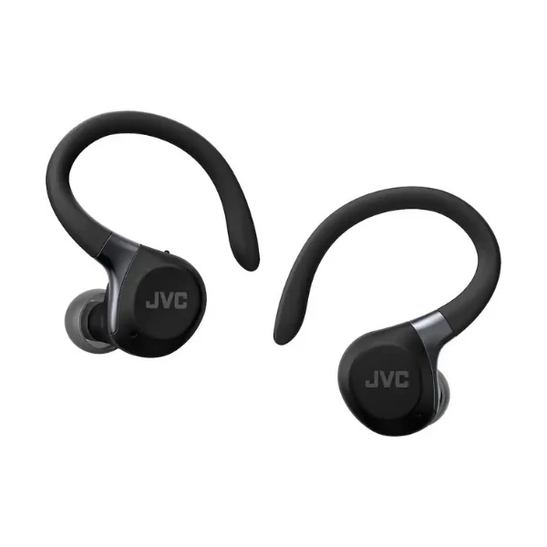 Audífonos JVC HA-EC75T True Wireless Bluetooth Deportivos con Cancelación Activa de Ruido - Negro