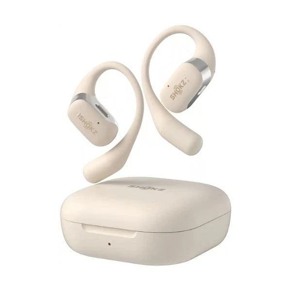 Audífonos Shokz OpenFit True Wireless Bluetooth Open-Ear - Beige