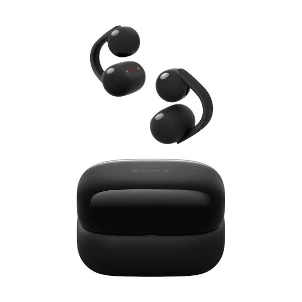 Audífonos Sony LinkBuds Clip True Wireless Bluetooth Open-Ear Clip-On - Negro