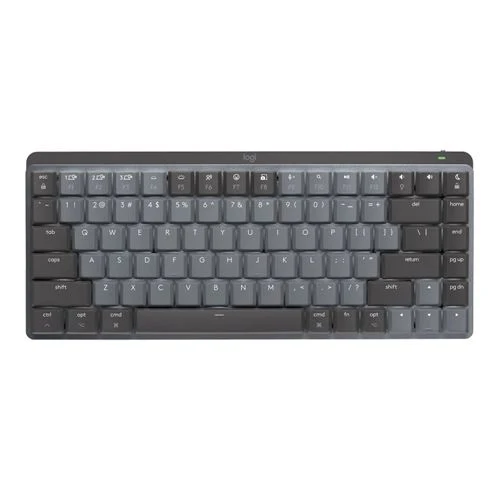 Teclado Logitech MX Mechanical Mini Illuminated Wireless Keyboard Gris